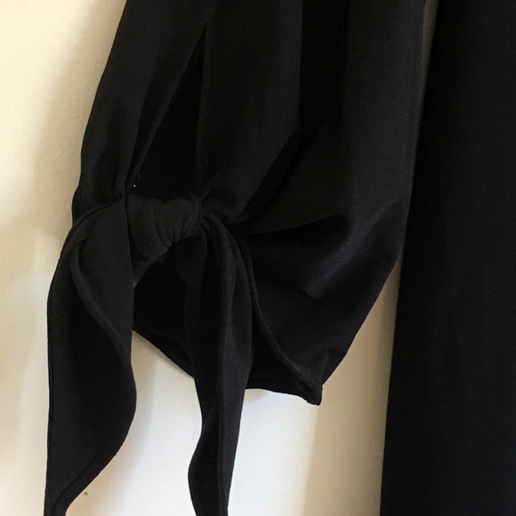 American Living Off Shoulder Shift Dress Black 16 - Picture 4 of 5